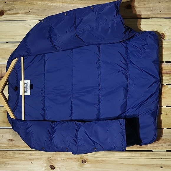 Woolrich Blue Puffer Vest - Picture 5 of 7